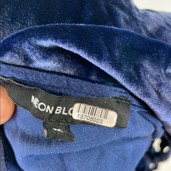 NEON BLONDE Vapour Velvet Maxi, M - Picture 6 of 12